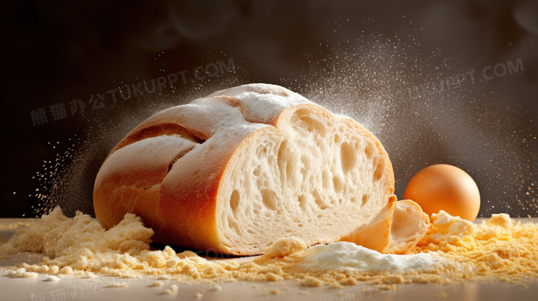 美味面包甜品西点餐饮美食摄影图