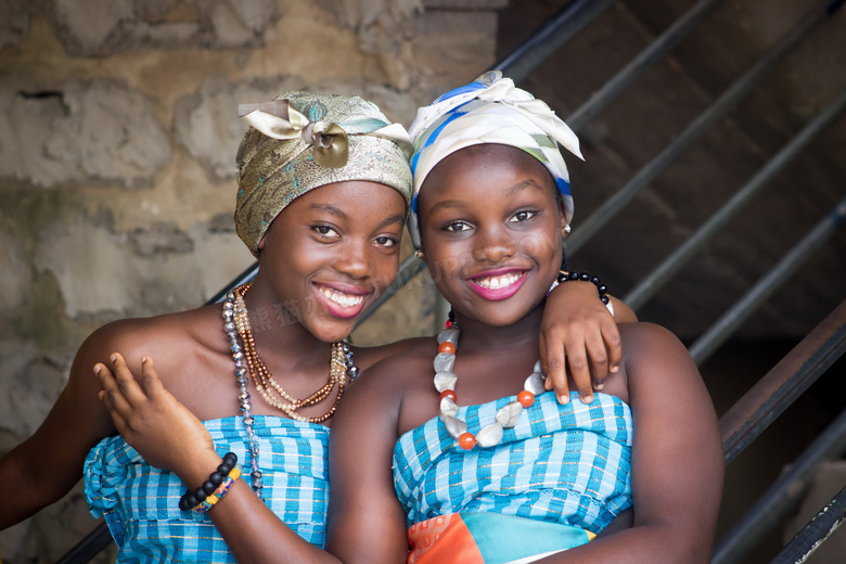 非洲黑人姐妹闺蜜图片