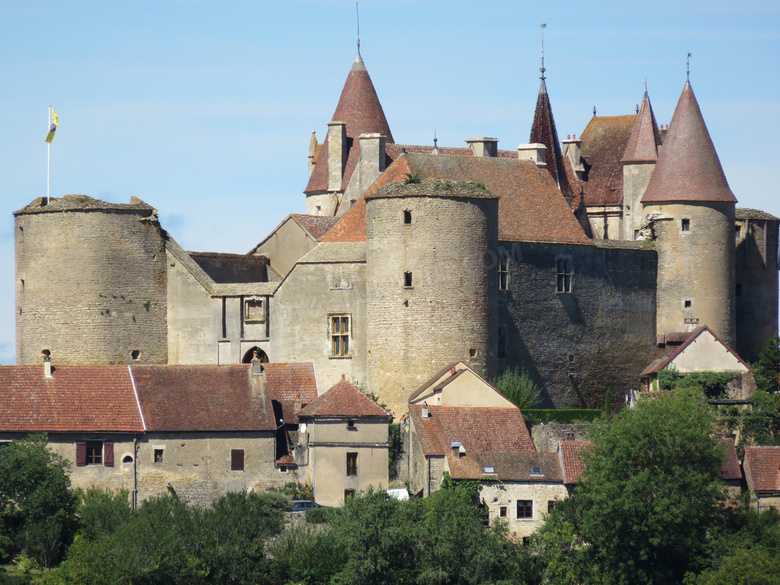 法国旧城堡图片