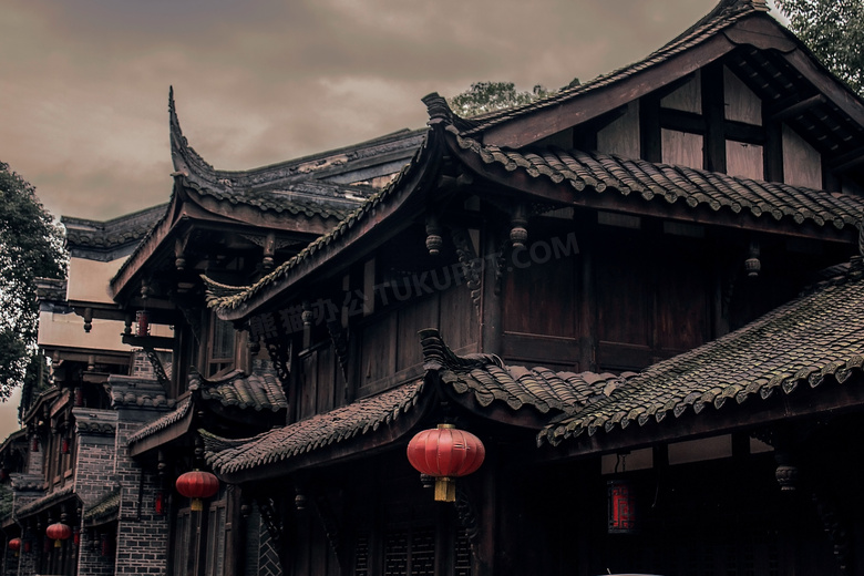 中国古代房屋建筑图片