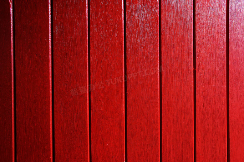 红色木板条纹背景图片