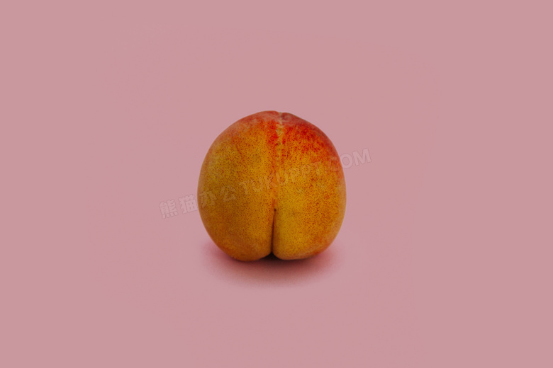 黄桃水果图片