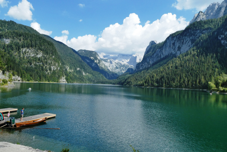 壮丽山川湖泊景观图片