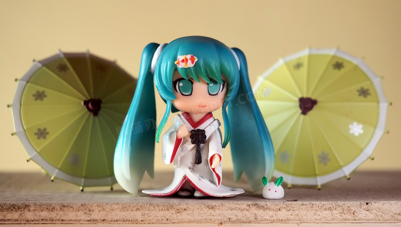 初音未来卡通公仔图片