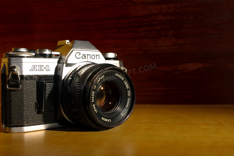 老式佳能相机图片