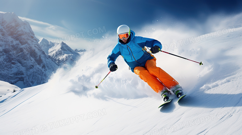 冬季运动滑雪图片