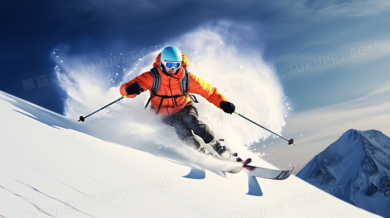 冬季运动滑雪图片