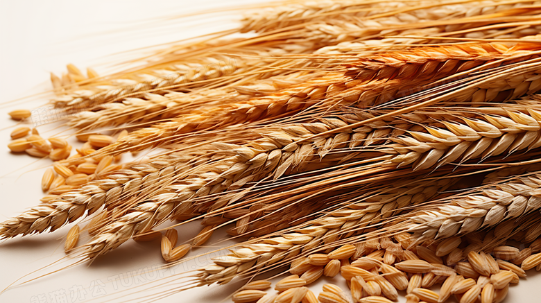 五谷杂粮水稻小麦有机食品图片