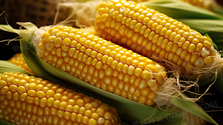 五谷杂粮玉米粗粮有机食品图片
