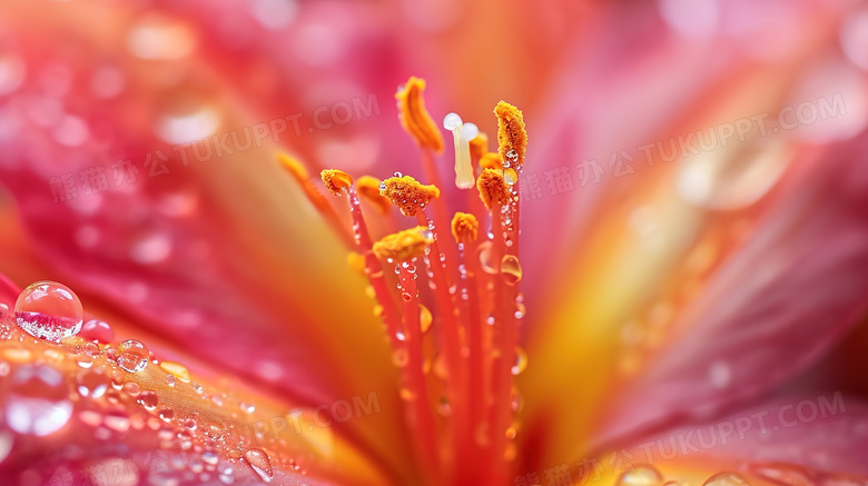 鲜花花蕊特写图片