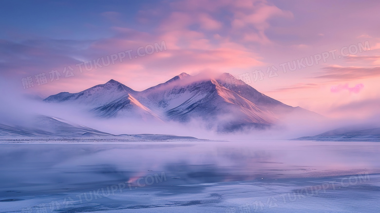 吉林长白山冬季雪景图片