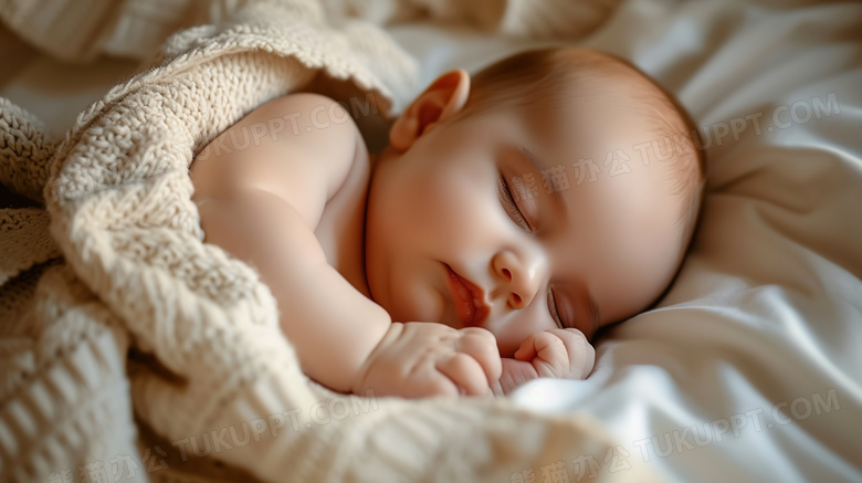 趴着睡觉的婴幼儿图片