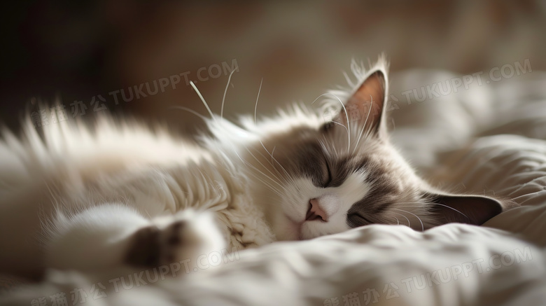世界睡眠日猫咪图片