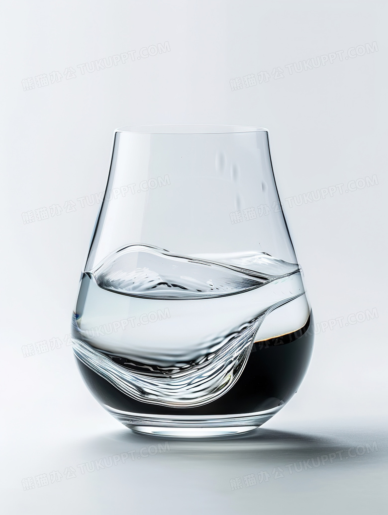 纯净饮用水水杯图片