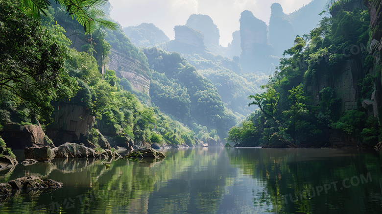 中国自然优美山水风景图片