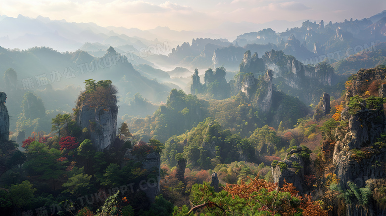 中国自然优美山水风景图片