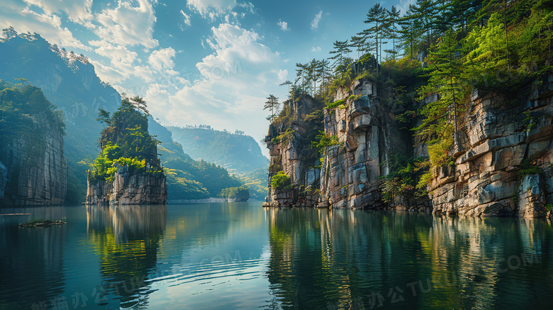 中国自然优美山水风景图片