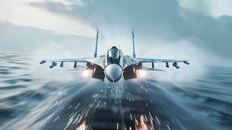 高速飞行的战斗机图片