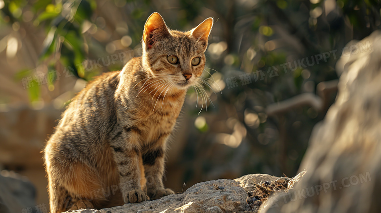 宠物猫咪埃及猫图片