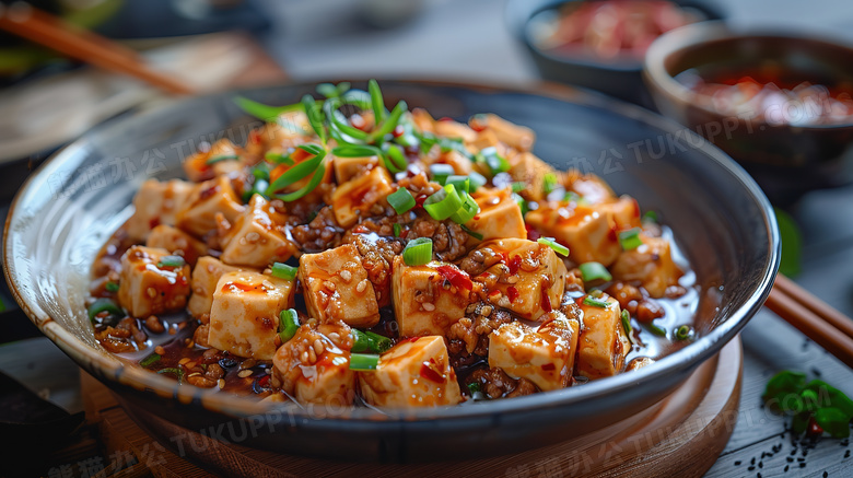 中餐菜品麻婆豆腐图片