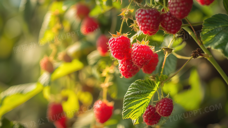新鲜水果红树莓图片