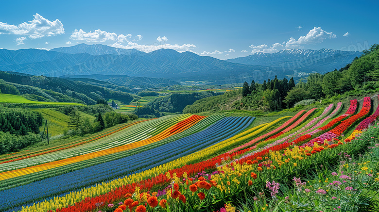 美丽新农村风景图片