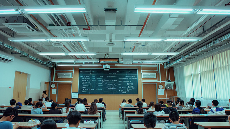 多媒体教室学校场景教育图片