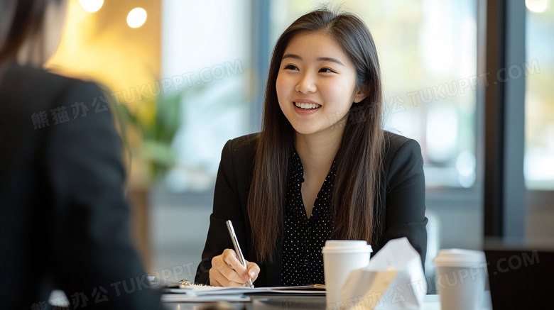 女性职场人物商务办公图片