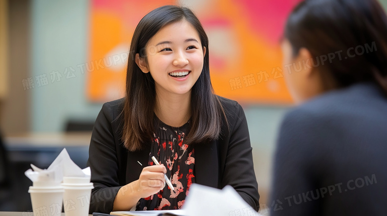 女性职场人物商务办公图片