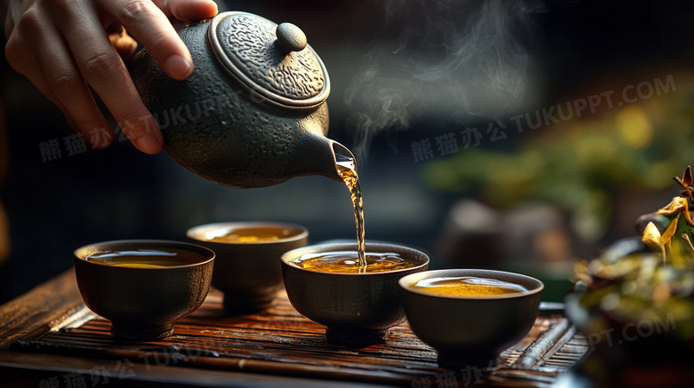 中国风泡茶茶道茶艺图片