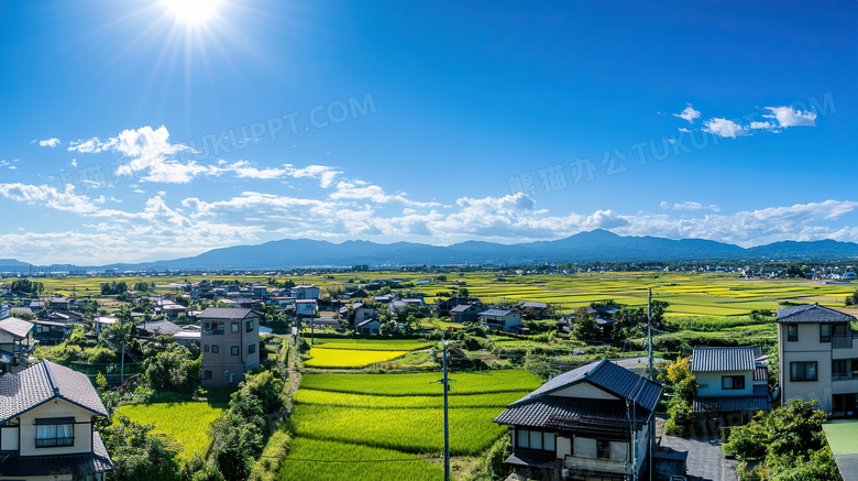 乡下农村美丽乡村图片