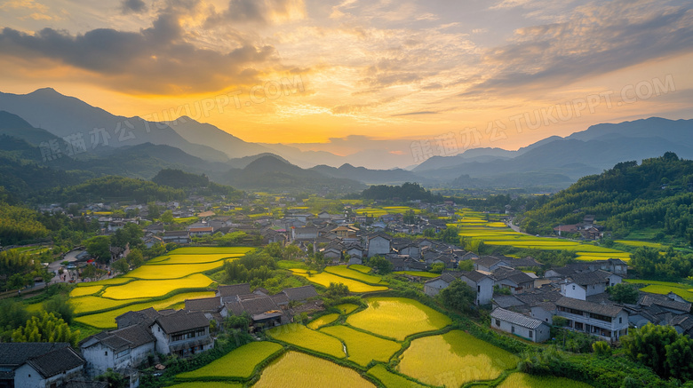 乡下农村美丽乡村图片