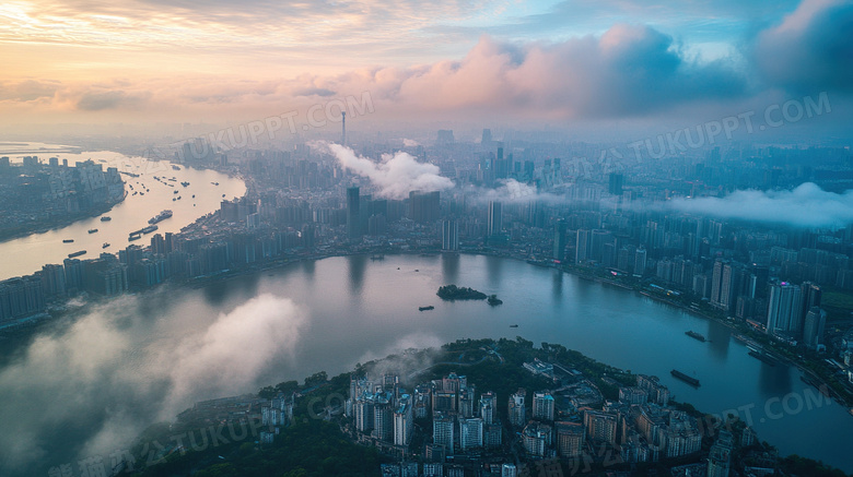 城市远景旅游风景图片