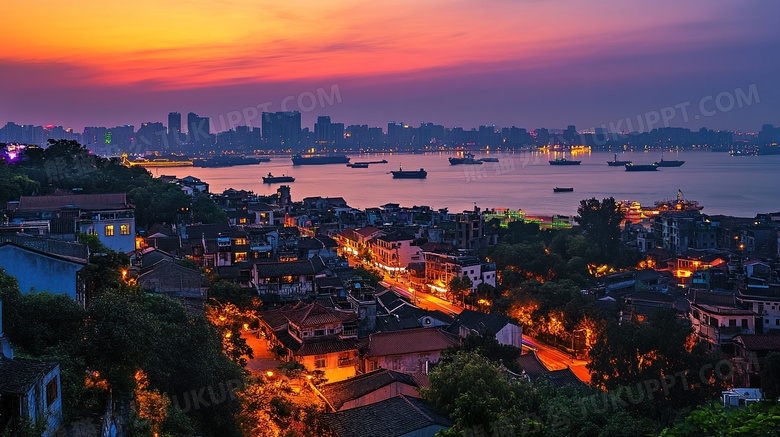 海边城市旅游图片