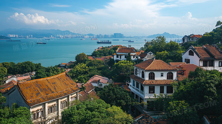 海边城市旅游图片