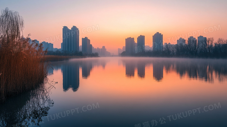 安徽省合肥市天鹅湖旅游城市图片