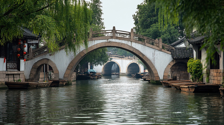 安徽省合肥市三河古镇旅游城市图片