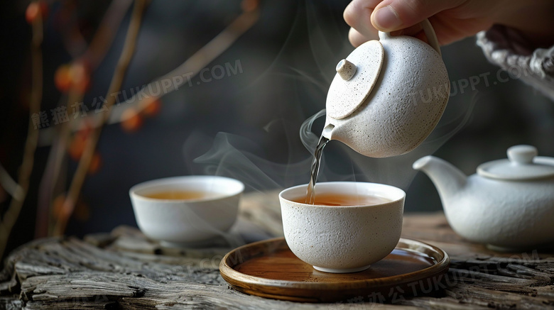 茶道茶艺煮茶图片