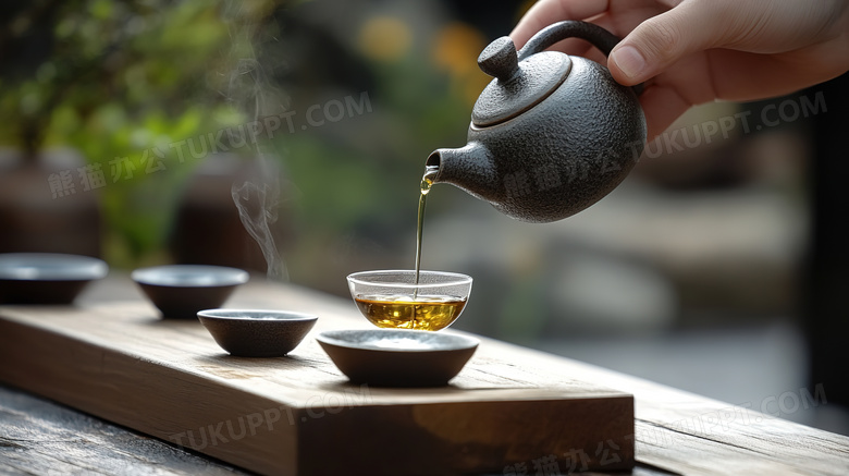 喝茶品茶茶艺功夫茶图片