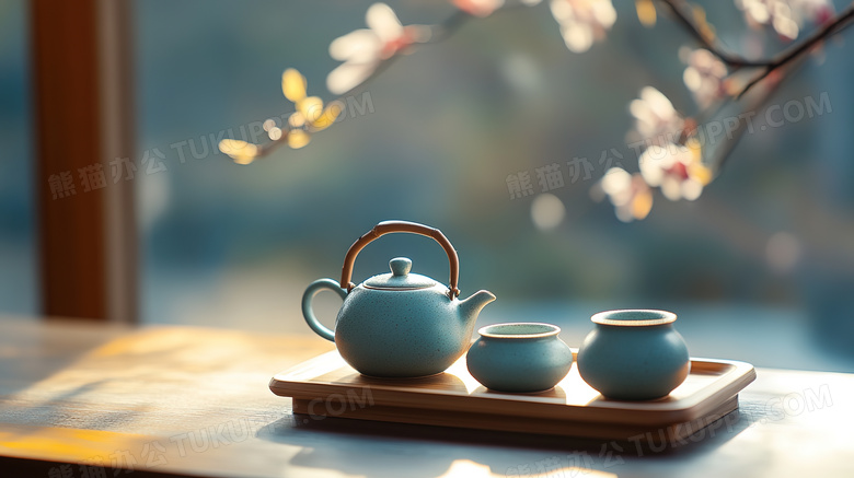 喝茶品茶茶艺功夫茶图片