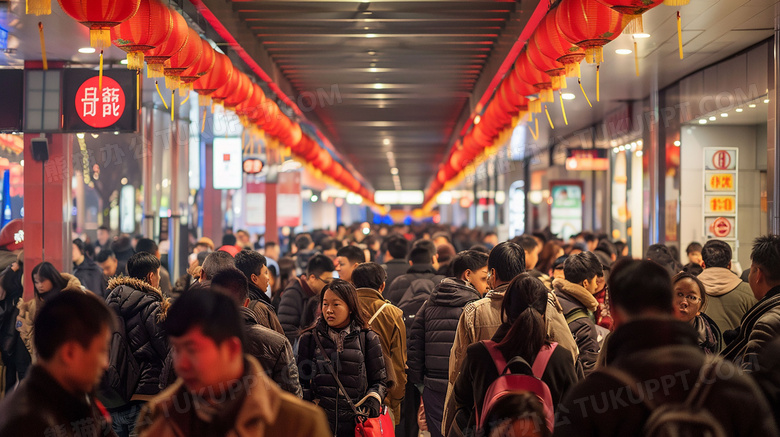 中国春节春运图片