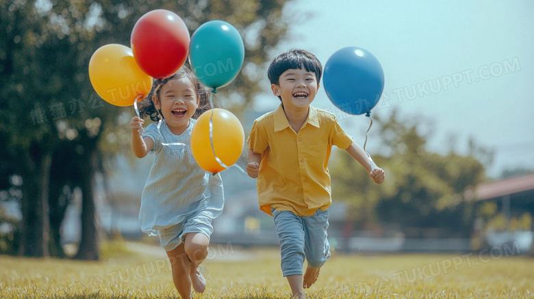 气球五彩气球庆祝氢气球图片