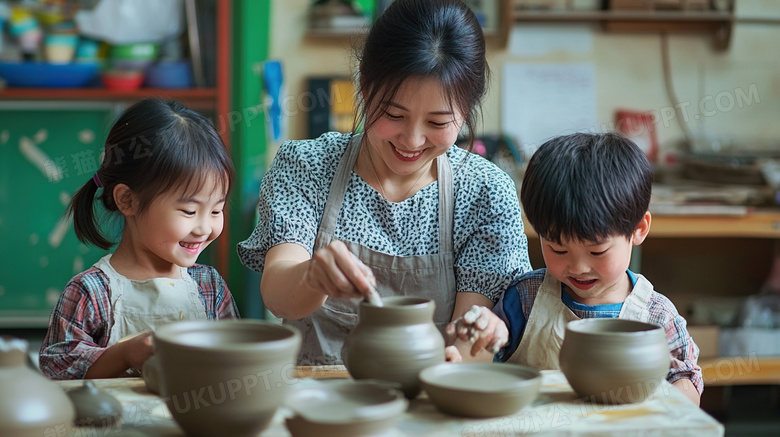 陶土少儿教育兴趣班图片