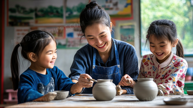 陶土少儿教育兴趣班图片