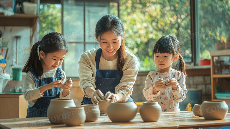 陶土少儿教育兴趣班图片