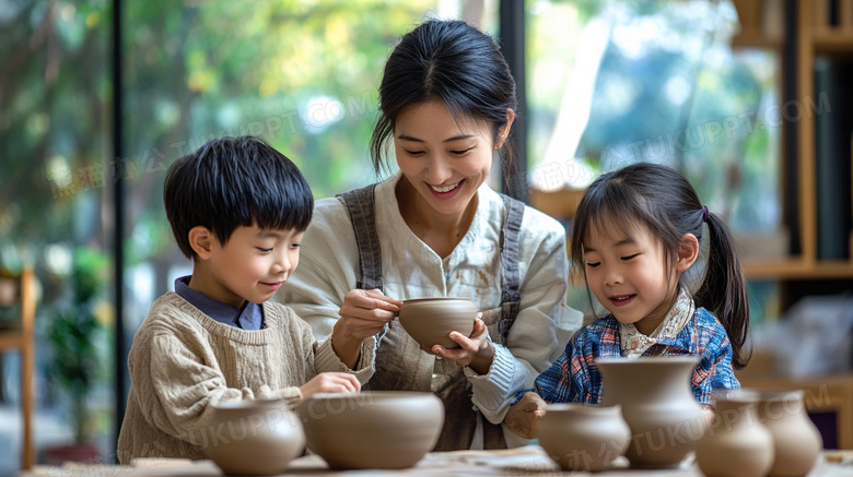 陶艺少儿教育兴趣班图片