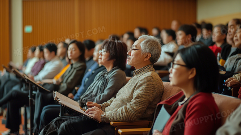 正式场集会观众图片