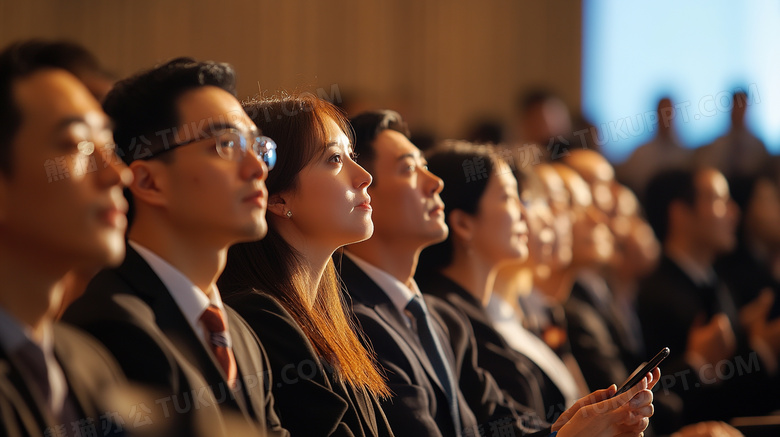 正式场集会观众图片