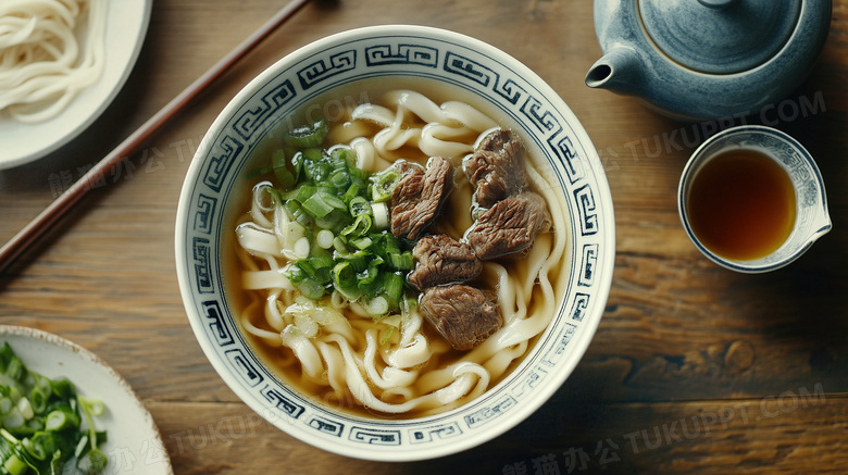 肉丝面美食面条餐饮图片