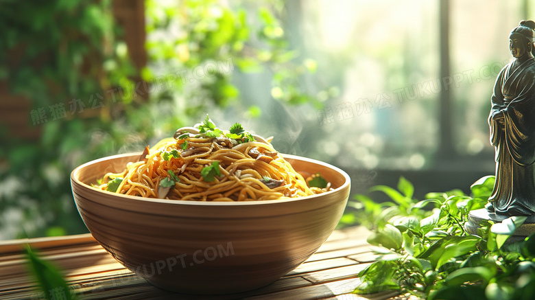 拌面餐饮美食面条图片